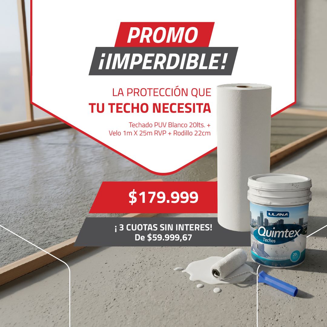 promo imperdible de Edifiseco: la protección que tu techo necesita