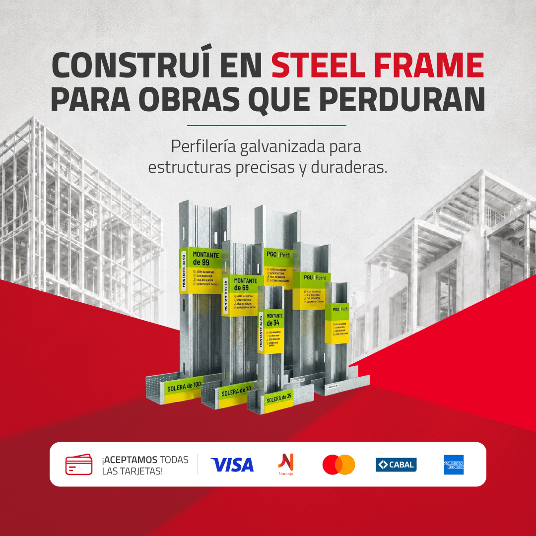 Banners Edifiseco-10 construcción con steel frame
